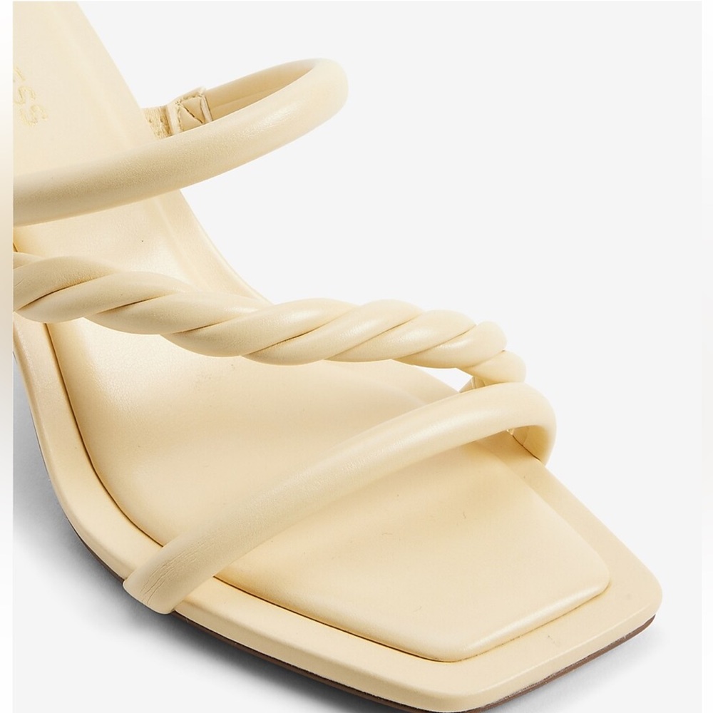 Twist Double Strap Mule Sandals - Picture 4 of 5
